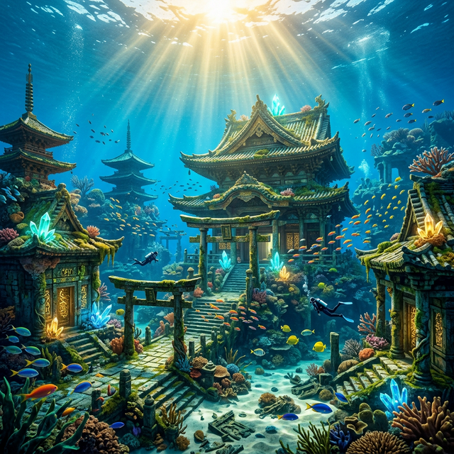 【沈没】失われたレムリア・ムー文明：日本人のDNAに刻まれた「調和」の記憶